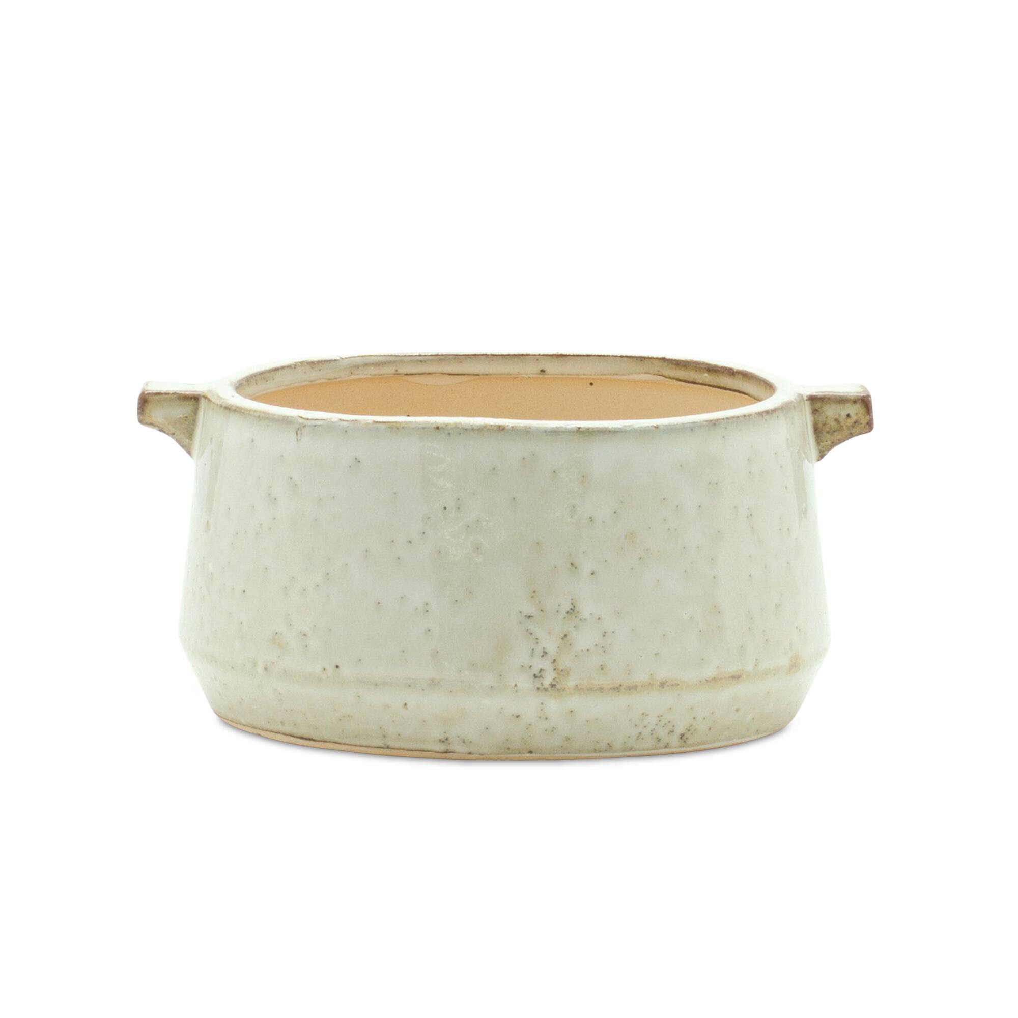 3.5" Decorative Terracotta Planter Bowl